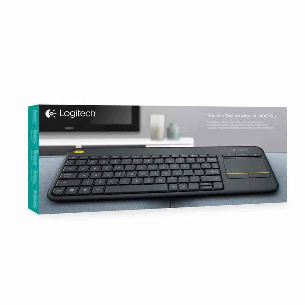 (image for) Logitech Wireless Touch Keyboard K400 Plus with Integrated Touchpad Mouse
